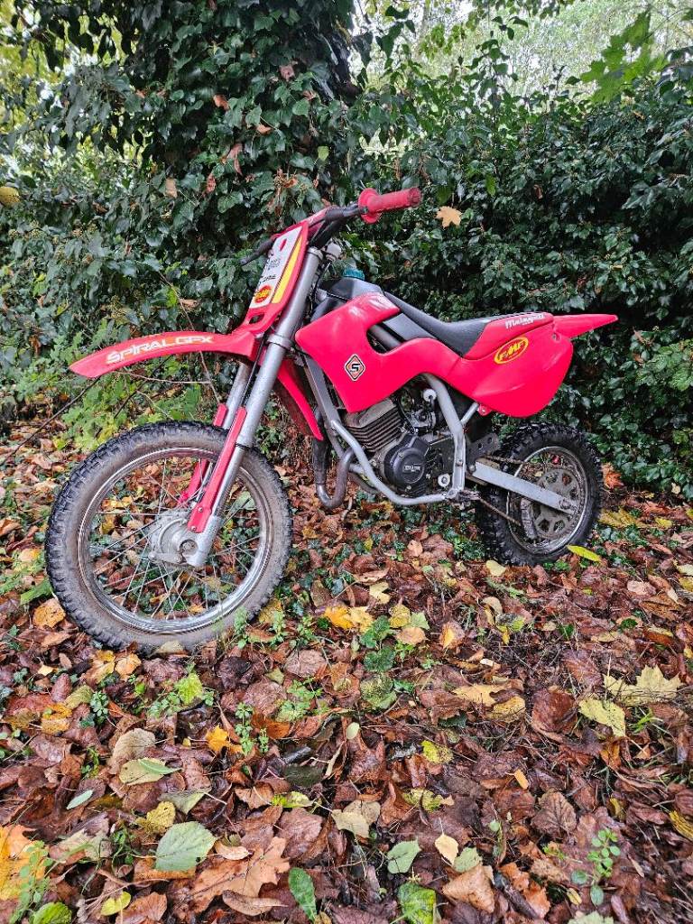 kids motocross dirtbike, malaguti 50cc 
