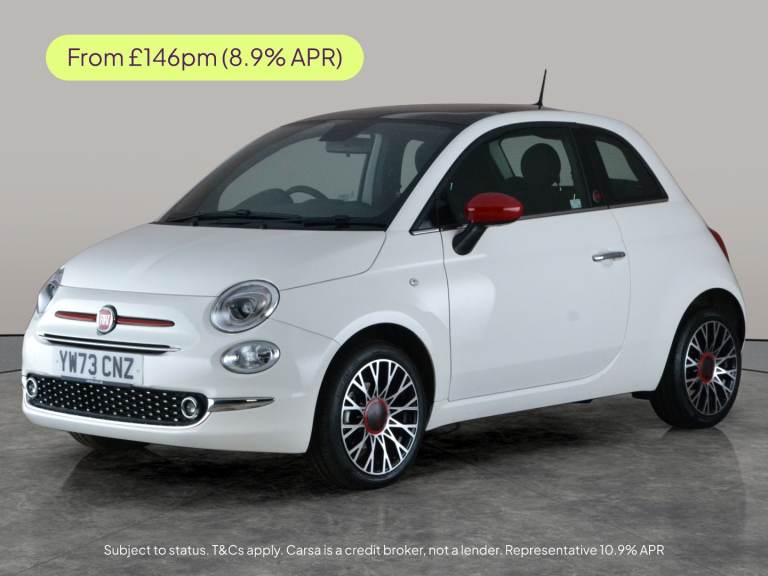 2024 Fiat 500 1.0 Mild Hybrid Red 3dr HATCHBACK PETROL Manual