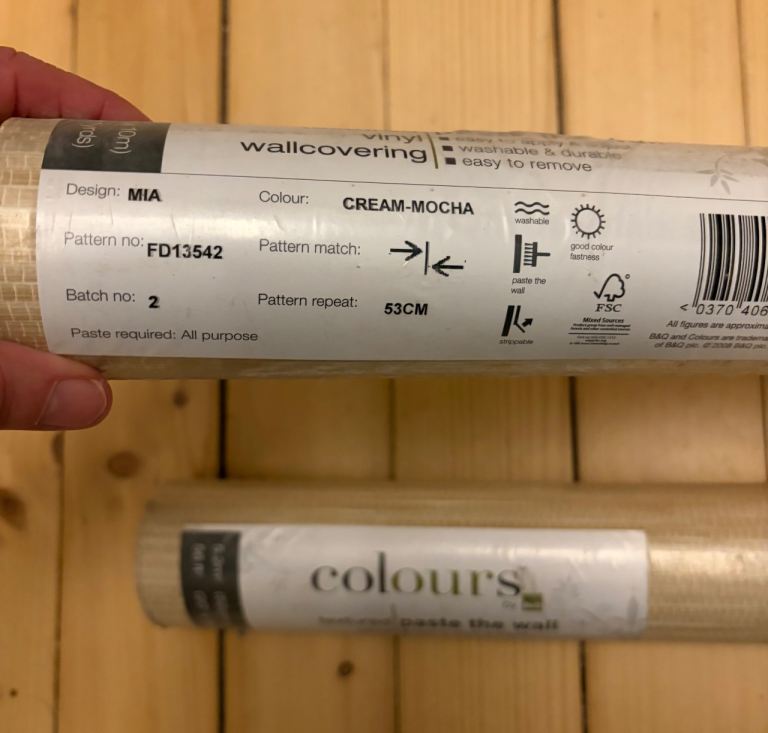 Colours Range - Wallpaper x2 rolls