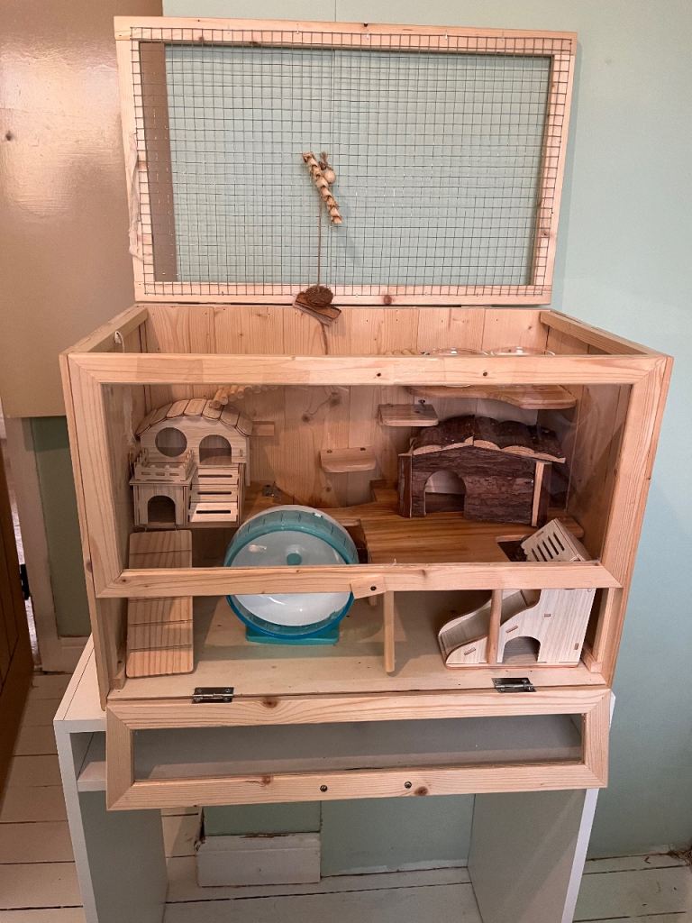 Hamster/Gerbil cage and accessories 