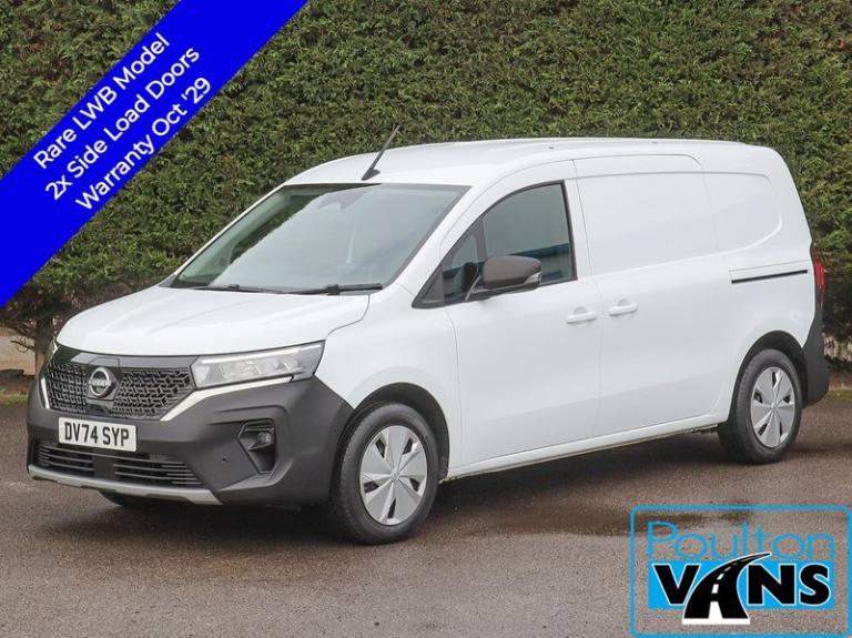 2024 Nissan Townstar Tekna 45Kwh 122Bhp Electric Auto L2 LWB Van, Air Con, Cruise, Twin SLD, War ...