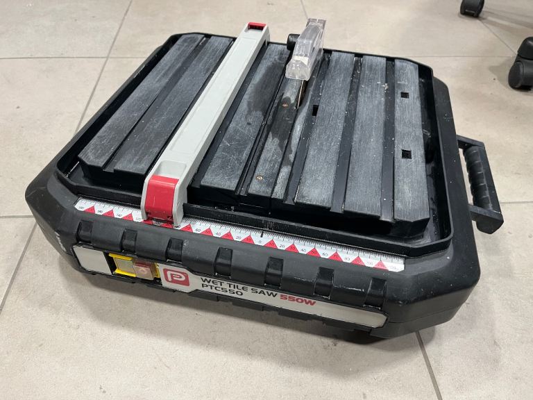 P PTC550 Wet Tile Saw 550W – Good Condition