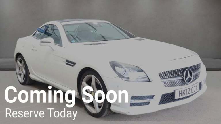 2012 Mercedes-Benz SLK 2012 12-Reg Mercedes SLK 250 CDI BlueEFFICIENCY AMG Sport Auto,48,000 Mile...