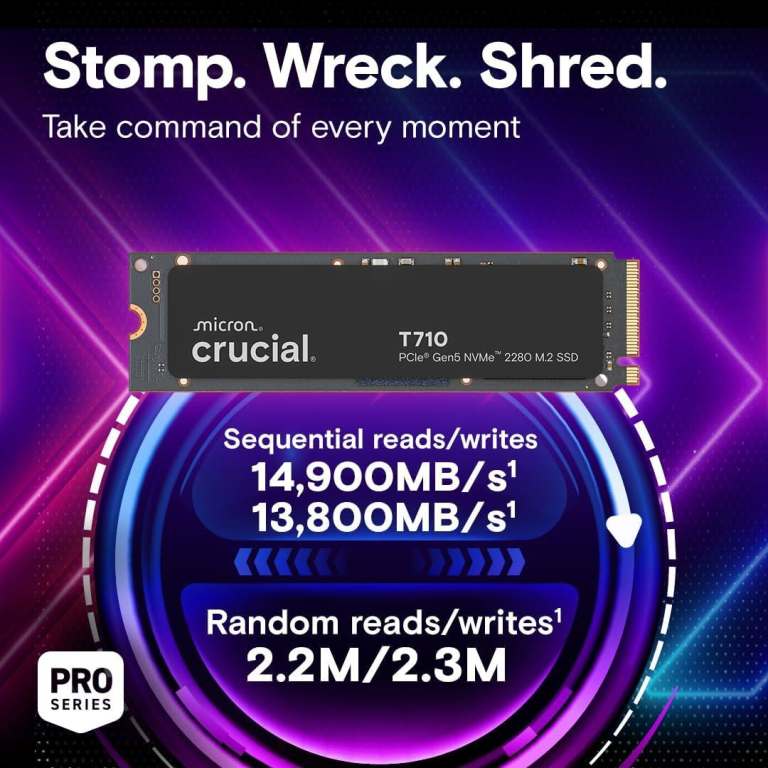 Crucial T710 PCIe 5.0 NVMe SSD | 2TB
