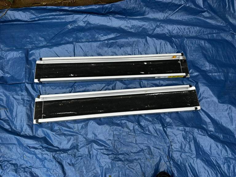 Aluminium Folding Van Loading Ramps – 272kg Capacity – Pair