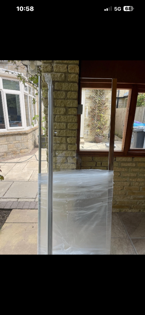 New shower screen