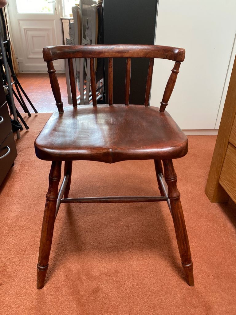 Wooden Bedroom/Changing Room Chair 