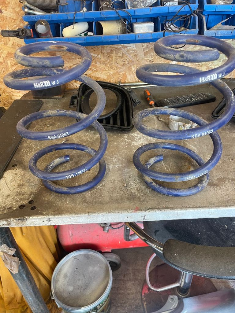 H&R front lowering springs vw transporter