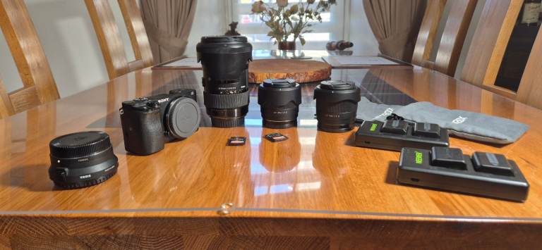 Sony Alpha A6300 + Lenses and Accessories