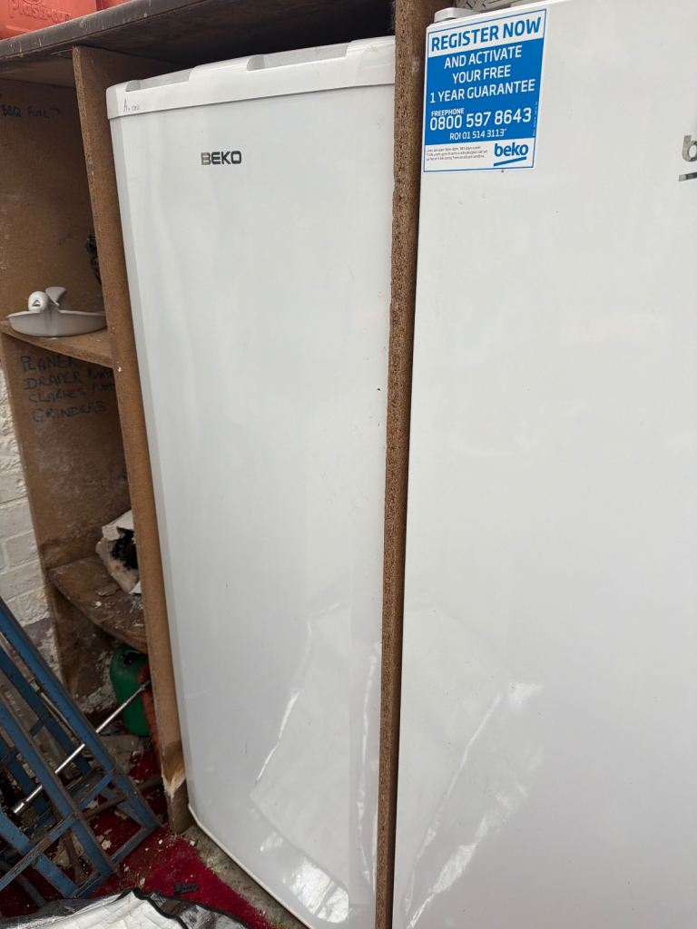 Beko upright fridge