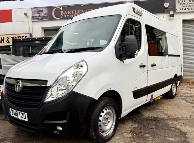VAUXHALL MOVANO COMBI CREW WELFARE 2.3 CDTi 3500 2018