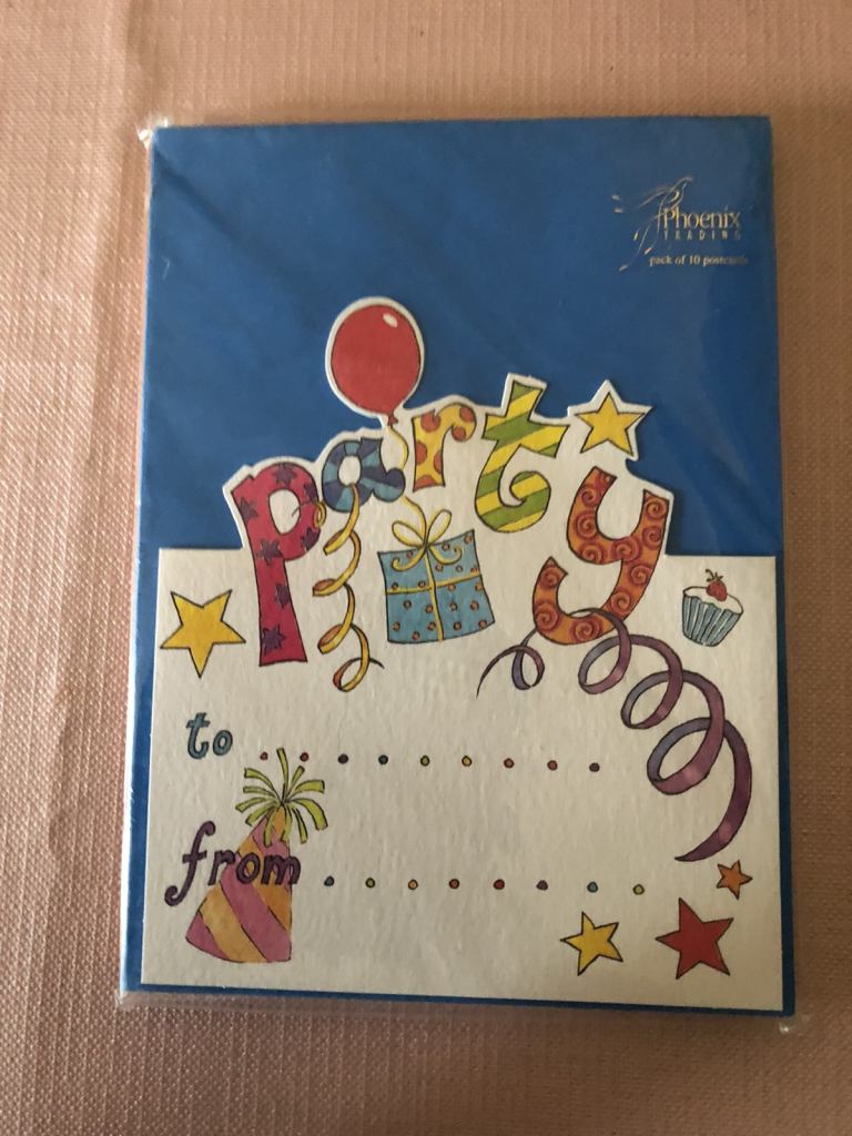 x10 Party cute invitations brand new for a £2