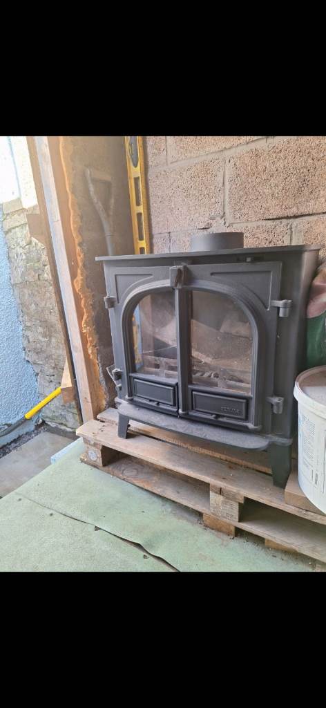 Stovax stockton 8 multi fuel double door log burner