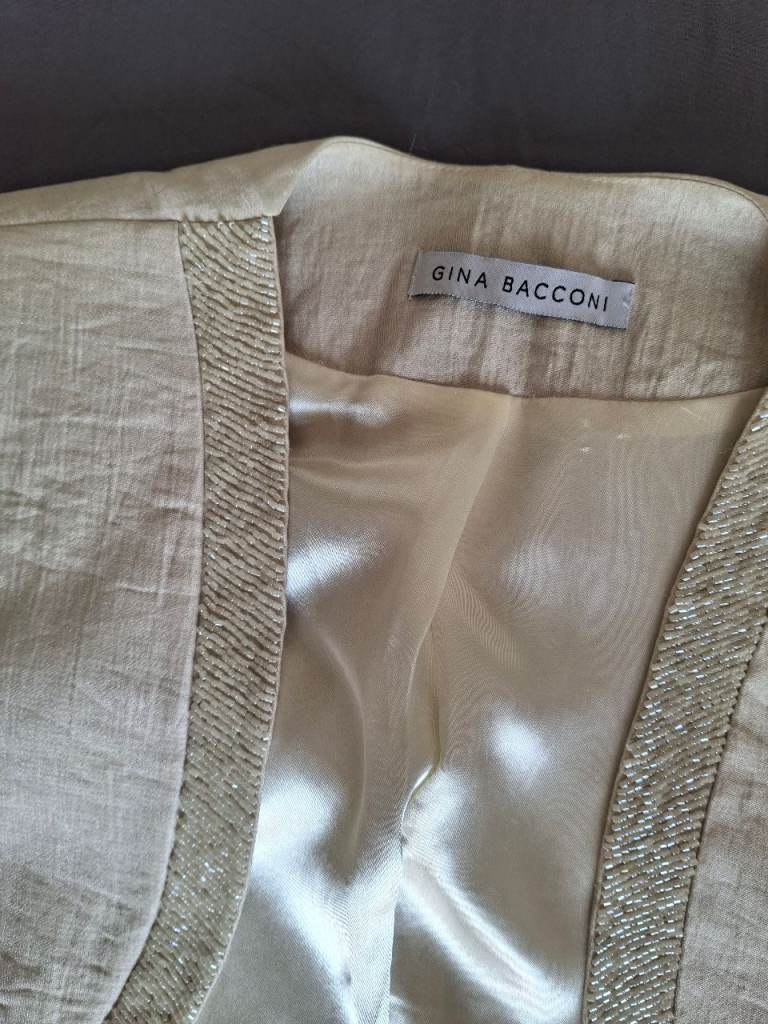 Gina Bacconi Occasion Dress and Bolero Jacket – UK 12
