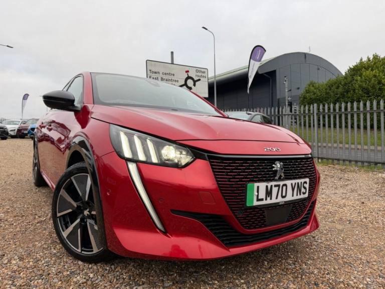 2020 Peugeot E-208 50kWh GT Hatchback 5dr Electric Auto (136 ps) Hatchback ELECTRIC Automatic