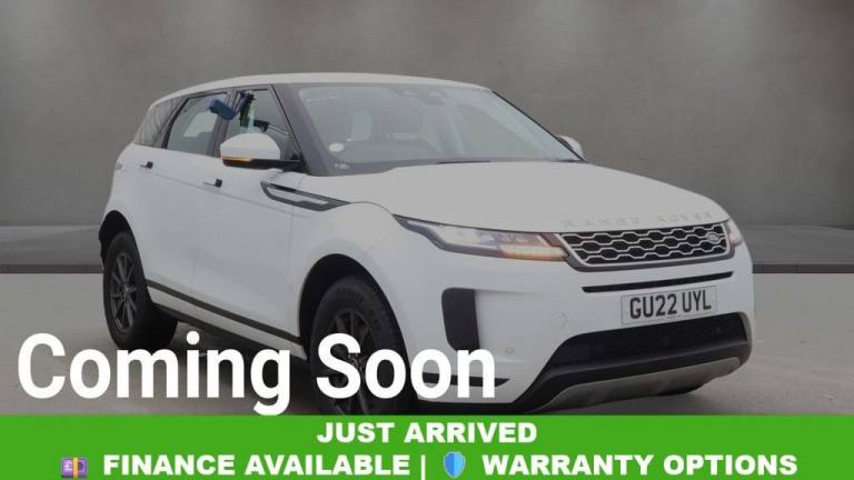 2022 Land Rover Range Rover Evoque 2.0 D165 SUV 5dr Diesel Manual FWD Euro 6 (s/s) (163 ps) ESTAT...