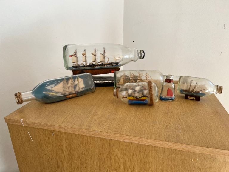 Ships in a bottle collection