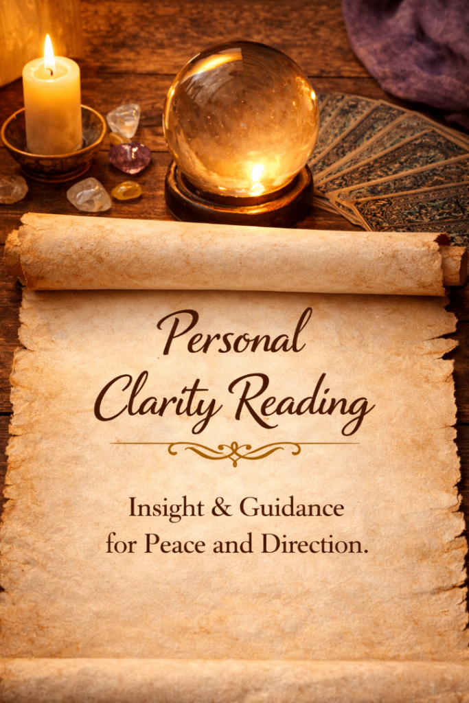 Personal Clarity Reading – Insight, Guidance & Emotional Peace