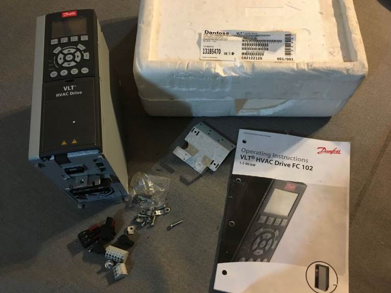 Danfoss VLT FC-102 - 2.2 kw HVAC Drive