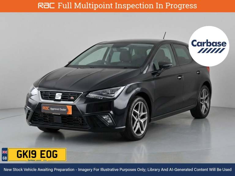 2019 SEAT Ibiza 1.0 TSI FR Hatchback 5dr Petrol Manual Euro 6 (s/s) GPF (95 ps) Hatchback PETROL ...