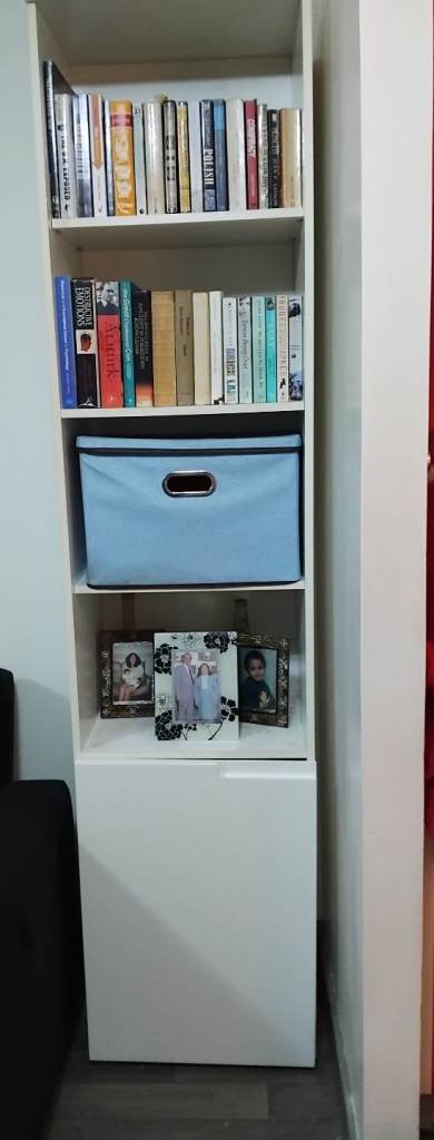 Tall 5 tier bookcase/cabinet