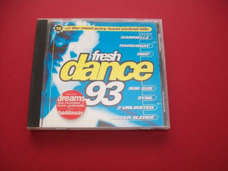 Fresh Dance 93.  - UK 1993  CD. 18 Tracks Of Various Artists. Telstar. TCD2665. 'Mint'