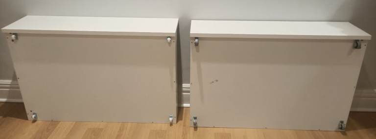 2 X IKEA MALM under bed storage boxes
