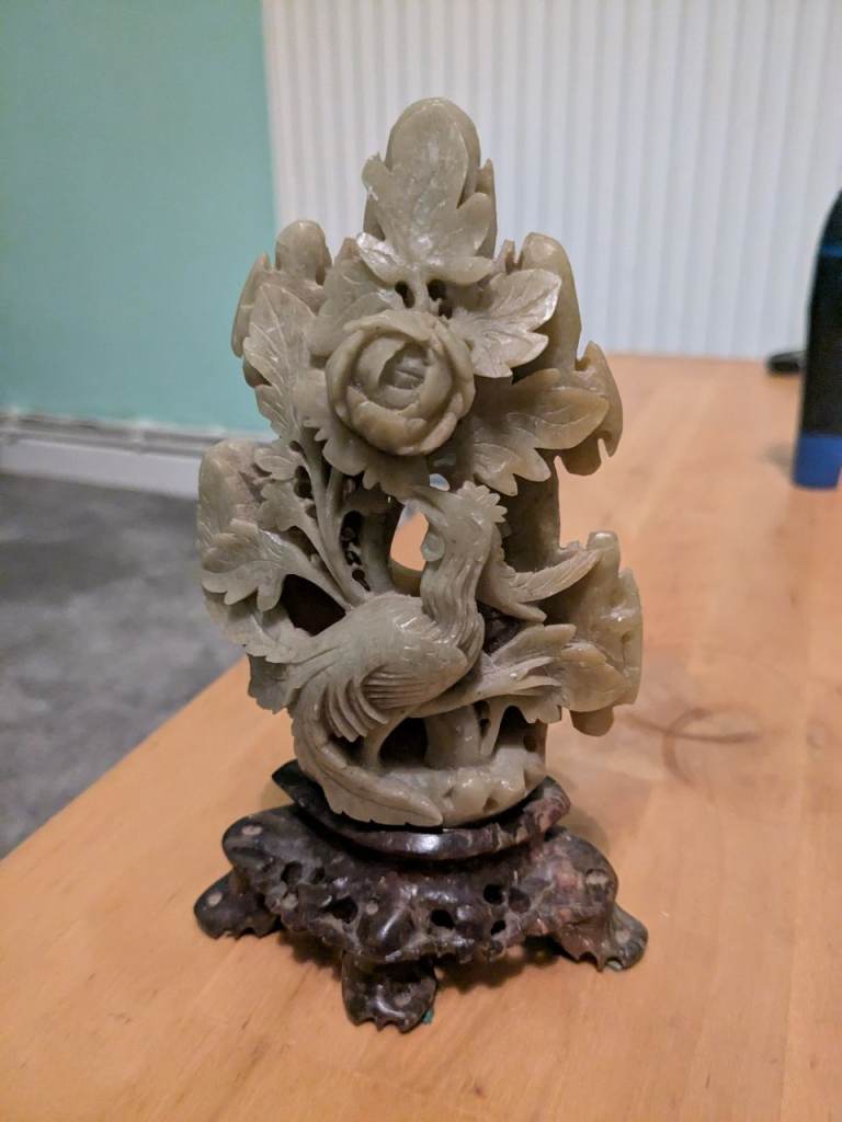 Chinese soapstone carving