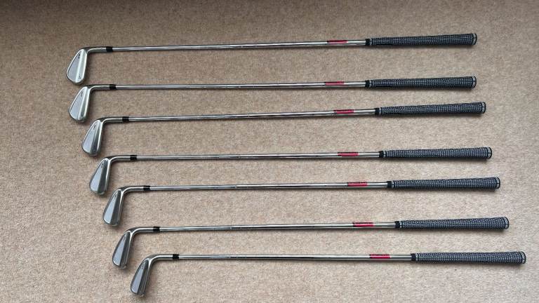 Tacomo 101 Mk2 (MKII) Irons 5-Gw Right Handed KBS Tour Stiff Shafts