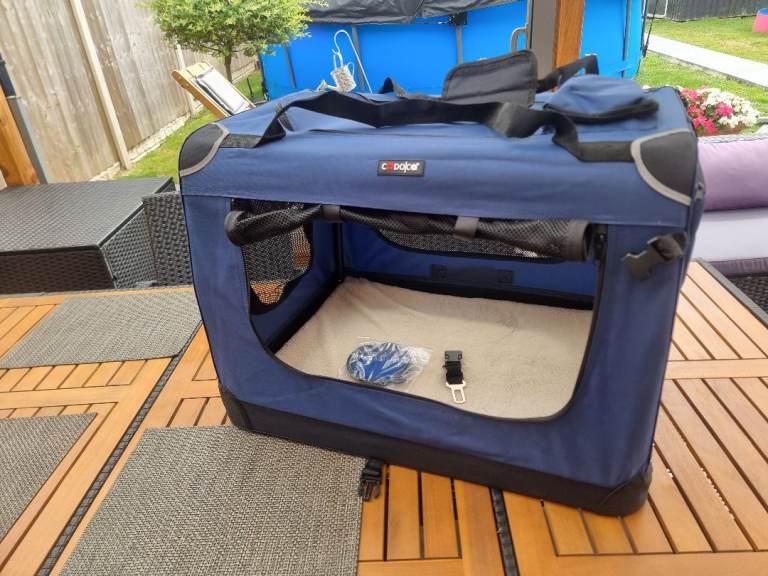 SIZE-L Pet Carrier Fabric Dog Cat  Transport Bag 