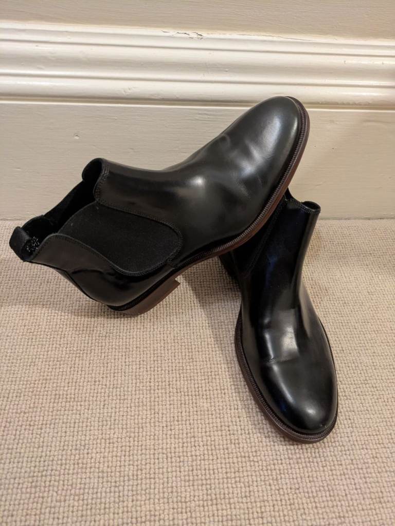 Hammond & co men's leather Chelsea boots 