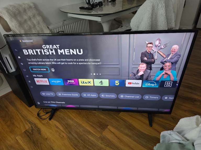 Techwood 55"inch smart tv 4k