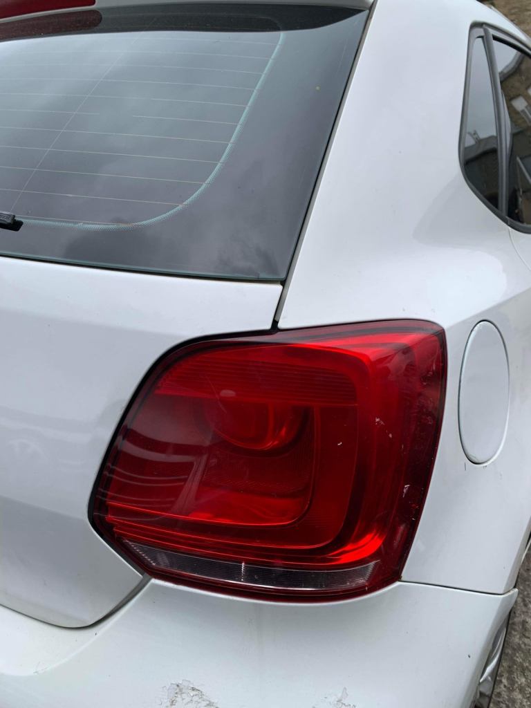 VW POLO 6R DRIVERS REAR LIGHT 09-12 