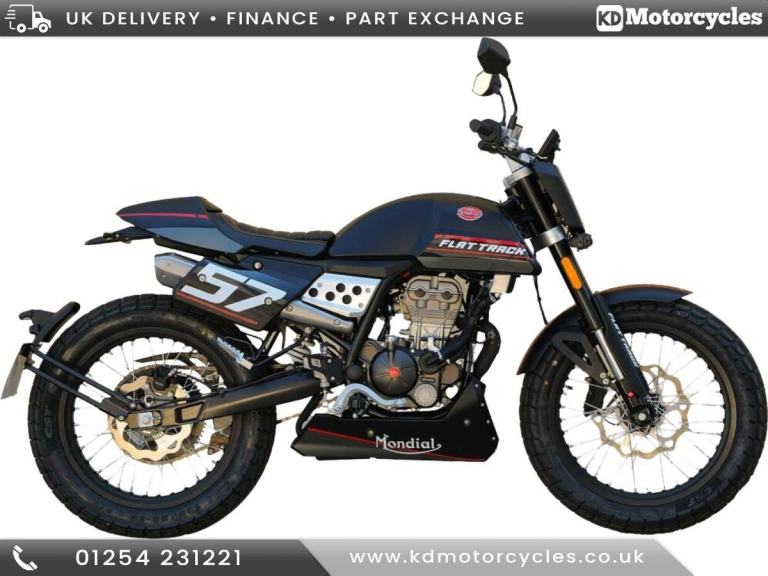 FB MONDIAL FLAT TRACK 125cc learner legal sports commuter best motorcycle
