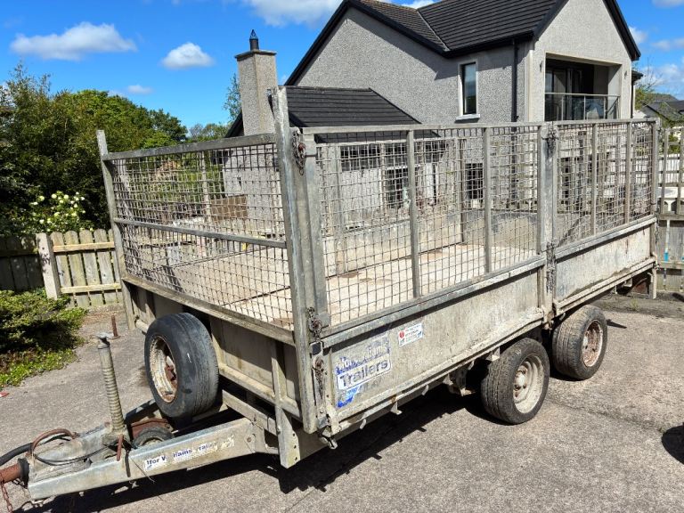 Ifor williams 10 x 6-1/2 mesh side trailer 