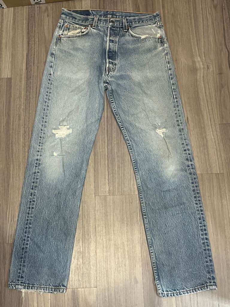 Vintage Levi's 501s, "Made in USA," W32 L32 501XX