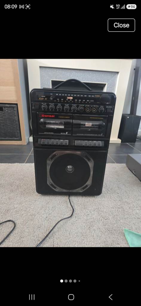 vintage Dansai KAR 01 Karaoke Machine