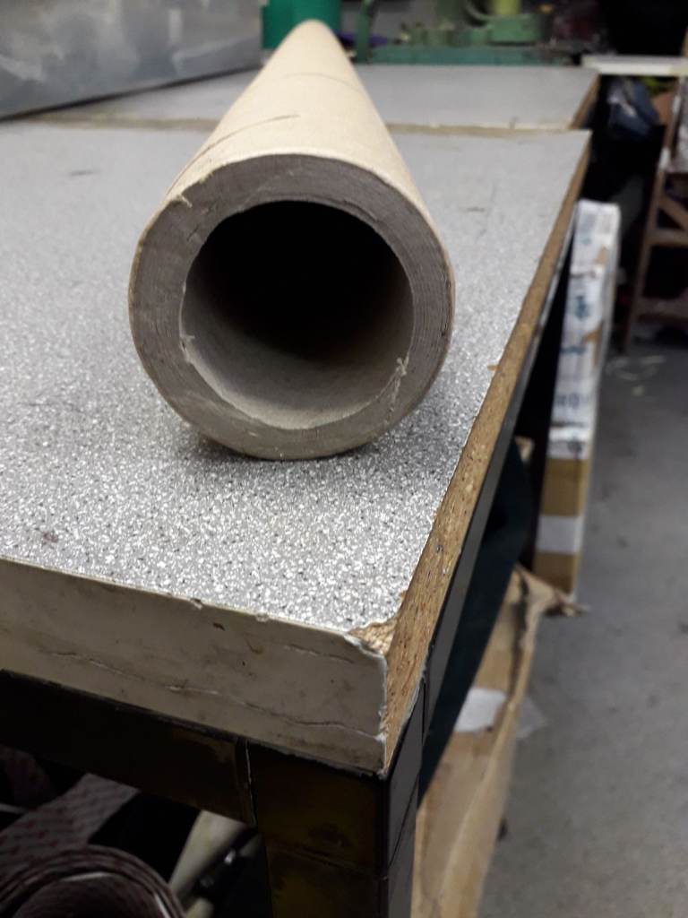 25 Cardboard tubes heavy duty 231cm long FREE TO COLLECT