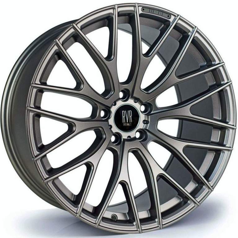 RANGE ROVER SPORT VOGUE SET 4x 22'' RIVER R10 MATT GUNMETAL GREY NEW ALLOY WHEELS