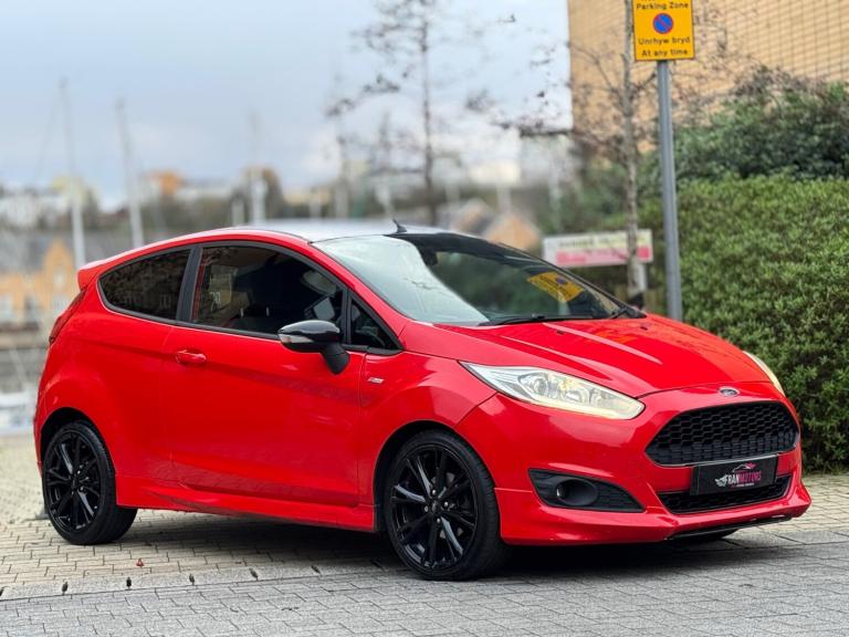 2017 Ford Fiesta 1.0 EcoBoost 140 ST-Line Red 3dr HATCHBACK Petrol Manual