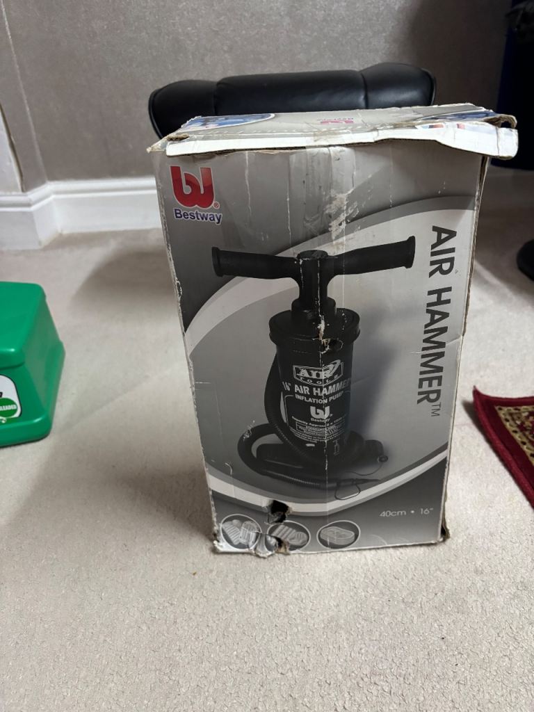 Air hammer inflation pump 