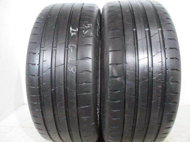 G28  2X 225/40/19 93Y  ZR CONTINENTAL SPORT CONTACT 7 XL 2X5,5MM TREAD DOT 2X 3521 