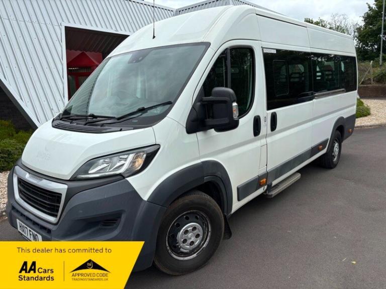 2017 Peugeot Boxer 2.0 BlueHDi H2 Window Van 130ps Panel Van Diesel Manual