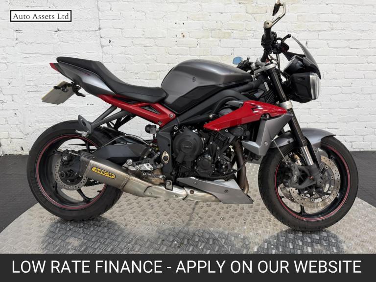 2014 Triumph Street Triple 675 675 R Naked Petrol Manual O ring (106 ps) Naked Petrol Manual
