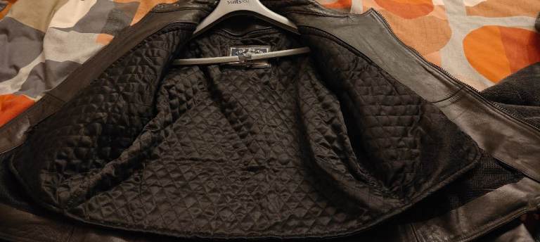 Genuine Leather Motorbike Jacket