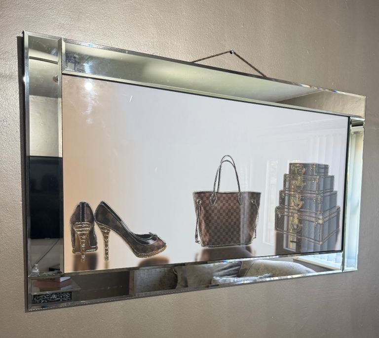 Louis Vitton Wall Art Mirror Frame