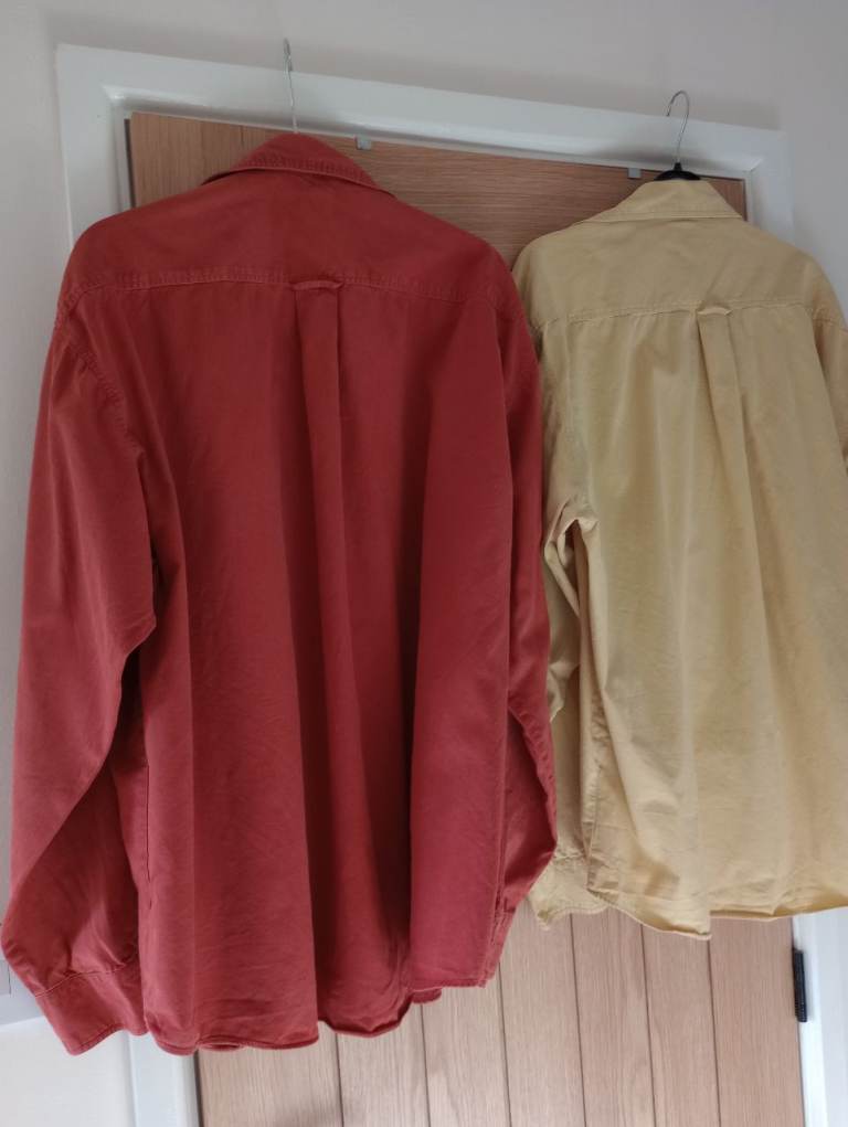 Burton menswear pure cotton shirts 