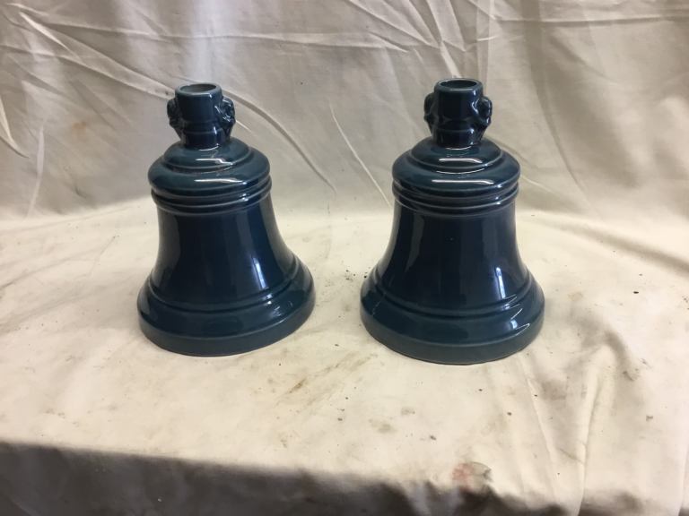 Pair of Bells Whiskey Decanters 