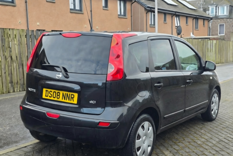 Nissan note diesel manual 6 months MOT 