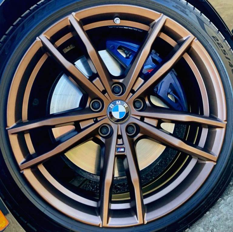 R651AB Swap BMW 3 4 SERIES 4x 19'' GENUINE STYLE 791M SATIN BRONZE ALLOY WHEELS